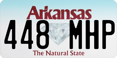 AR license plate 448MHP