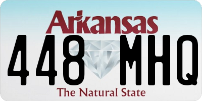 AR license plate 448MHQ