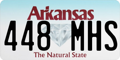 AR license plate 448MHS