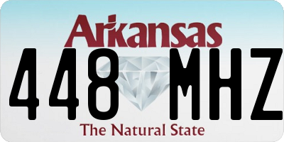 AR license plate 448MHZ