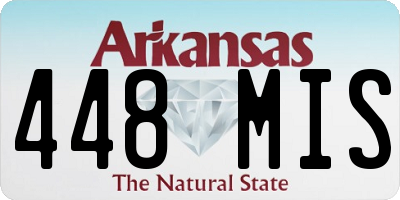AR license plate 448MIS