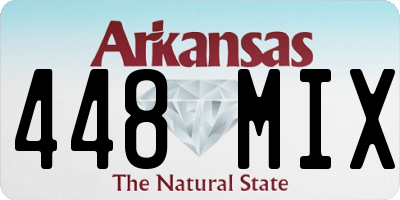 AR license plate 448MIX