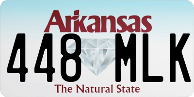 AR license plate 448MLK