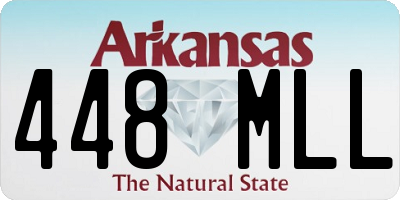 AR license plate 448MLL