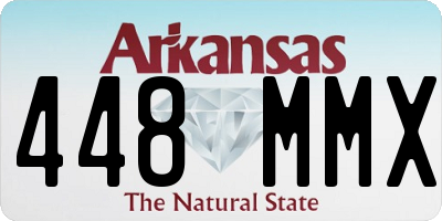 AR license plate 448MMX
