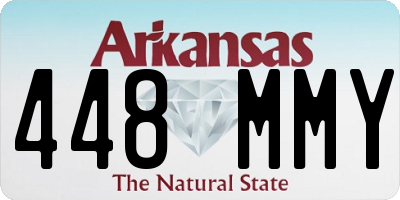 AR license plate 448MMY