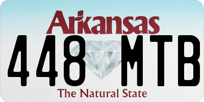 AR license plate 448MTB