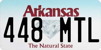 AR license plate 448MTL
