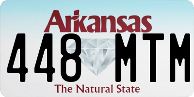 AR license plate 448MTM