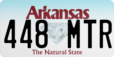 AR license plate 448MTR