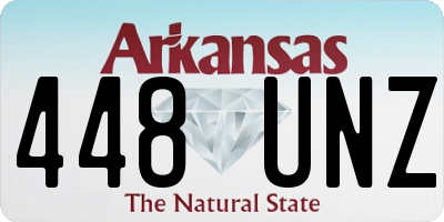 AR license plate 448UNZ