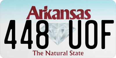 AR license plate 448UOF
