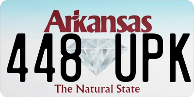AR license plate 448UPK