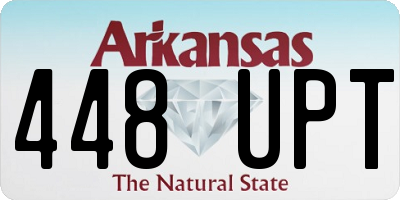 AR license plate 448UPT