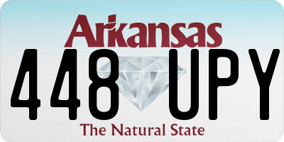 AR license plate 448UPY
