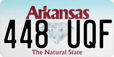 AR license plate 448UQF