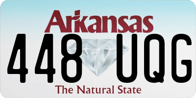 AR license plate 448UQG