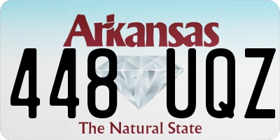 AR license plate 448UQZ