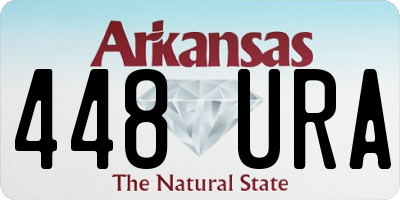 AR license plate 448URA