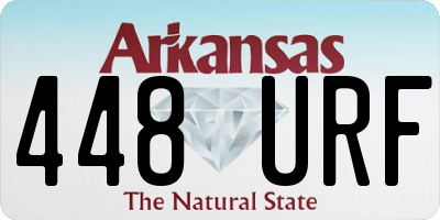 AR license plate 448URF