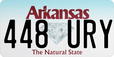 AR license plate 448URY
