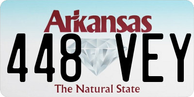 AR license plate 448VEY