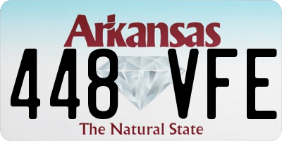 AR license plate 448VFE