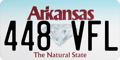 AR license plate 448VFL