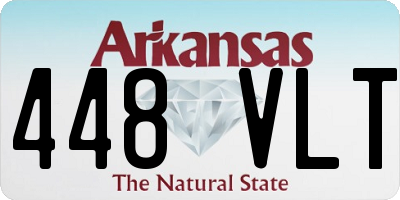 AR license plate 448VLT