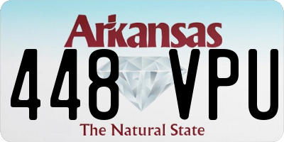 AR license plate 448VPU