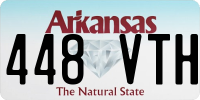 AR license plate 448VTH