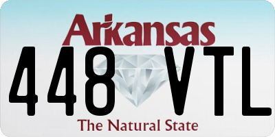 AR license plate 448VTL