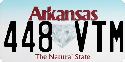 AR license plate 448VTM