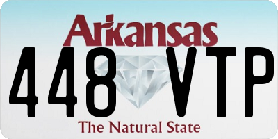 AR license plate 448VTP