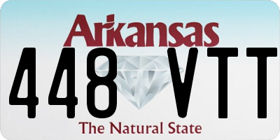 AR license plate 448VTT