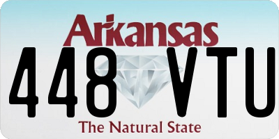 AR license plate 448VTU