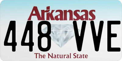 AR license plate 448VVE