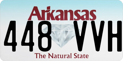 AR license plate 448VVH