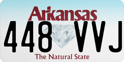 AR license plate 448VVJ