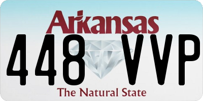 AR license plate 448VVP