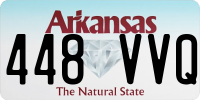 AR license plate 448VVQ