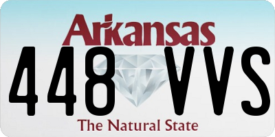 AR license plate 448VVS