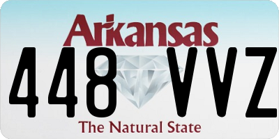 AR license plate 448VVZ