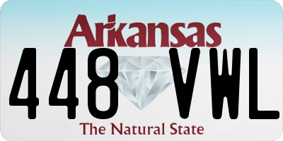 AR license plate 448VWL