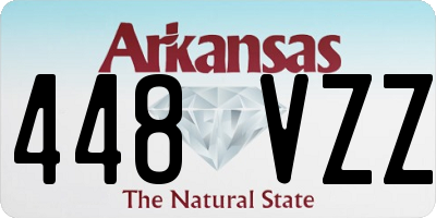 AR license plate 448VZZ