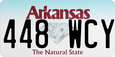 AR license plate 448WCY