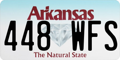 AR license plate 448WFS