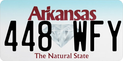 AR license plate 448WFY