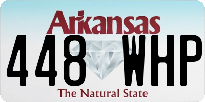 AR license plate 448WHP