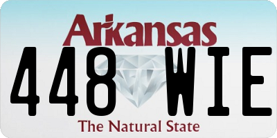 AR license plate 448WIE